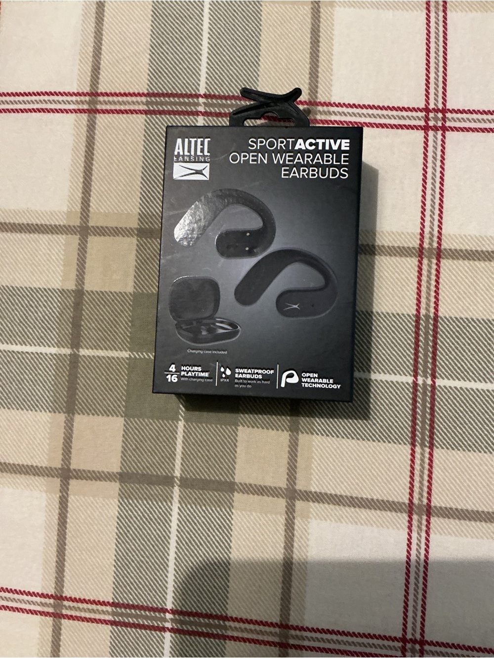 Altec Lansing SportActive Open Wearable Earbuds — Black $25 or best offer